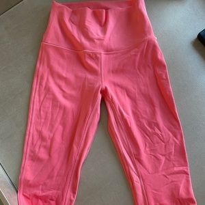 Lululemon Align High-Rise Pant 28" - Coral, Size 4